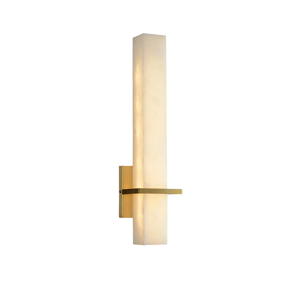 Rectangle Alabaster Milan Wall Sconce – Alabaster detail 17