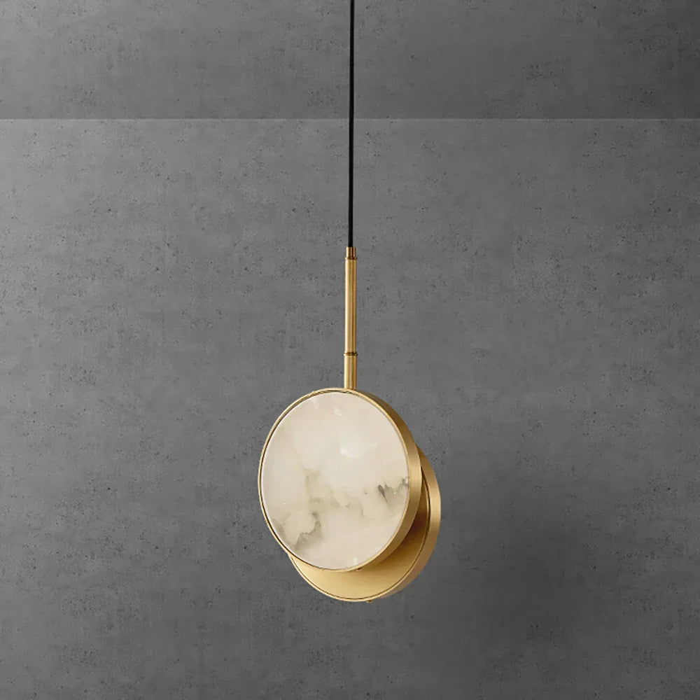 Alabaster Moonshade Pendant Light – Alabaster detail 18