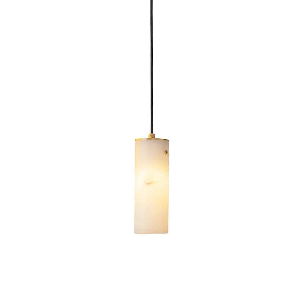 Alabaster Nula Vertical Pendant Light – Alabaster detail 12