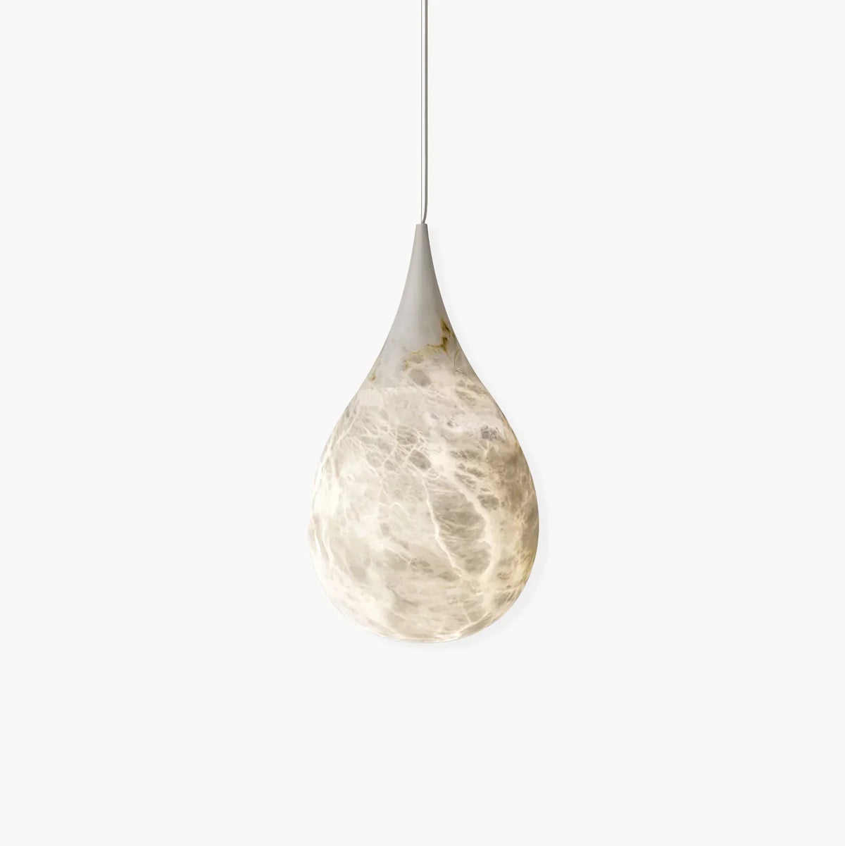 Alabaster Raindrop Pendant Light – Alabaster detail 20