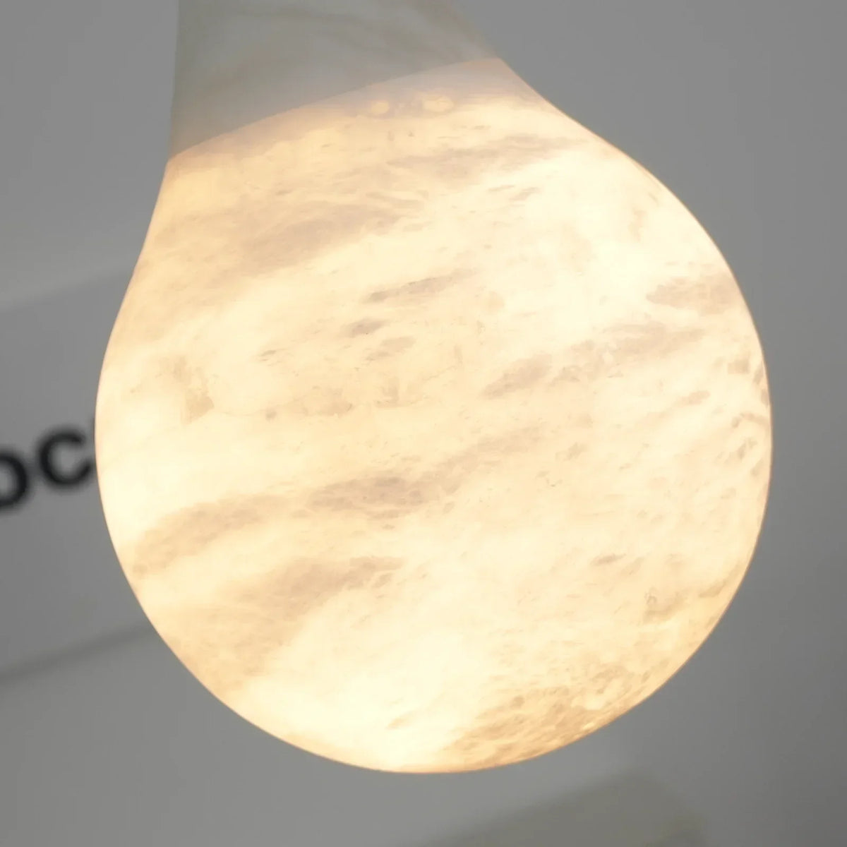 Alabaster Raindrop Pendant Light – Alabaster detail 24