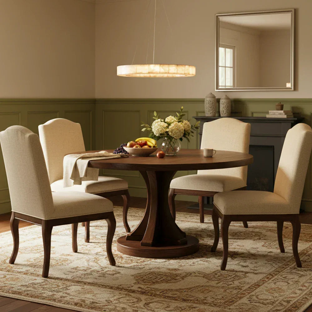 Alabaster Rivage Round Chandelier – Alabaster detail 17