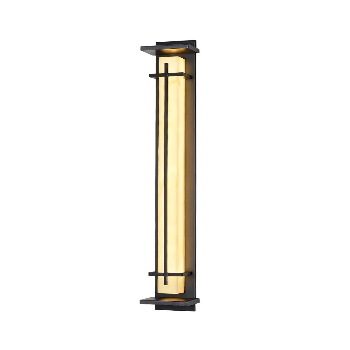 Imitation Alabaster Square Outdoor Wall Light – Alabaster detail 19