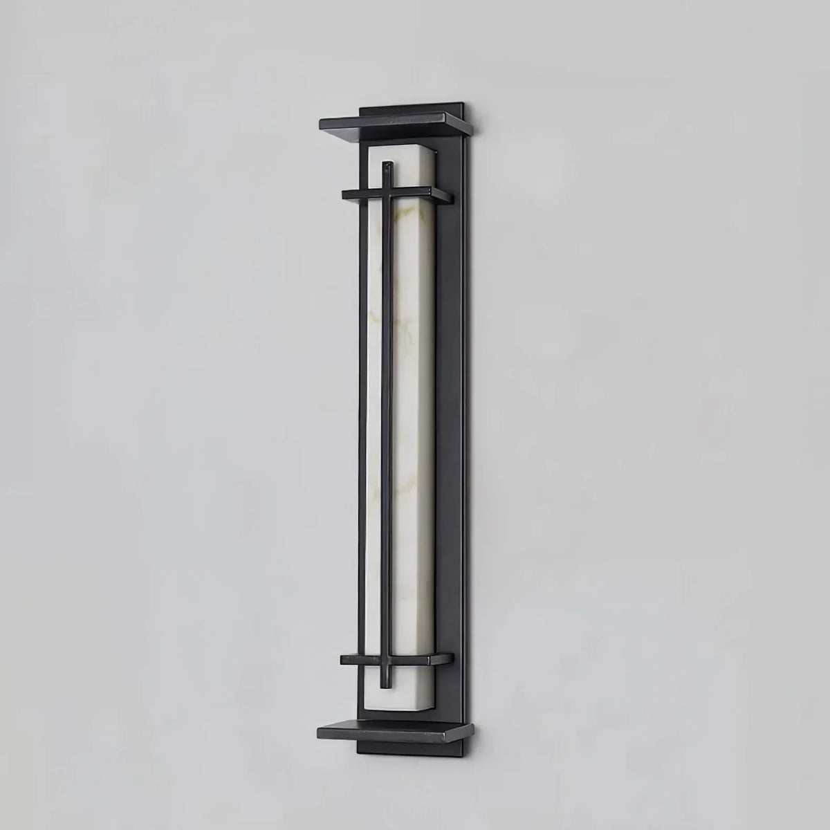 Imitation Alabaster Square Outdoor Wall Light – Alabaster detail 16