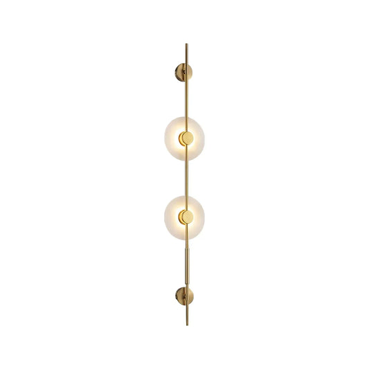 Alabaster Vertical Wall Sconce
