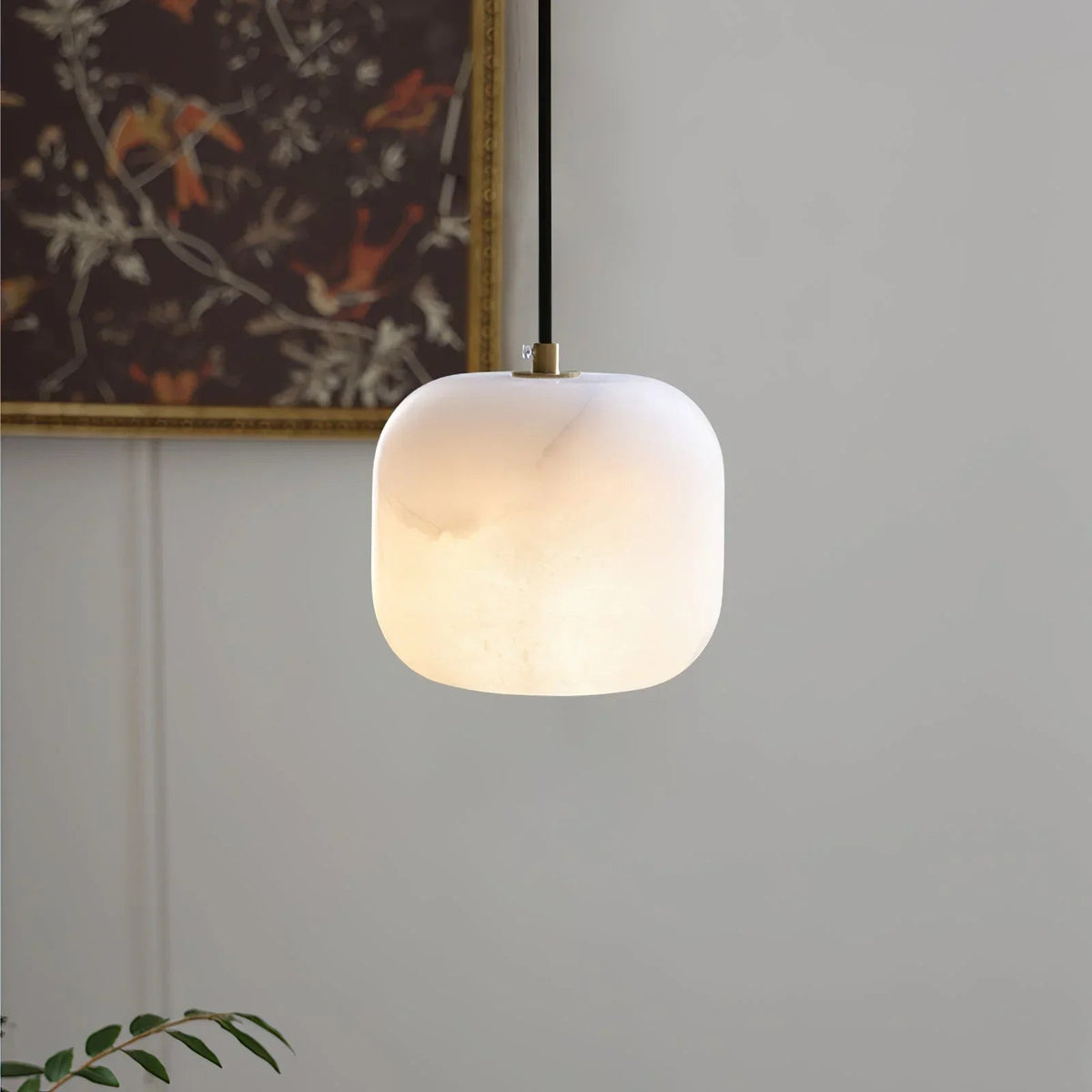 Alabaster Bedside Pendant Light – Alabaster detail 4