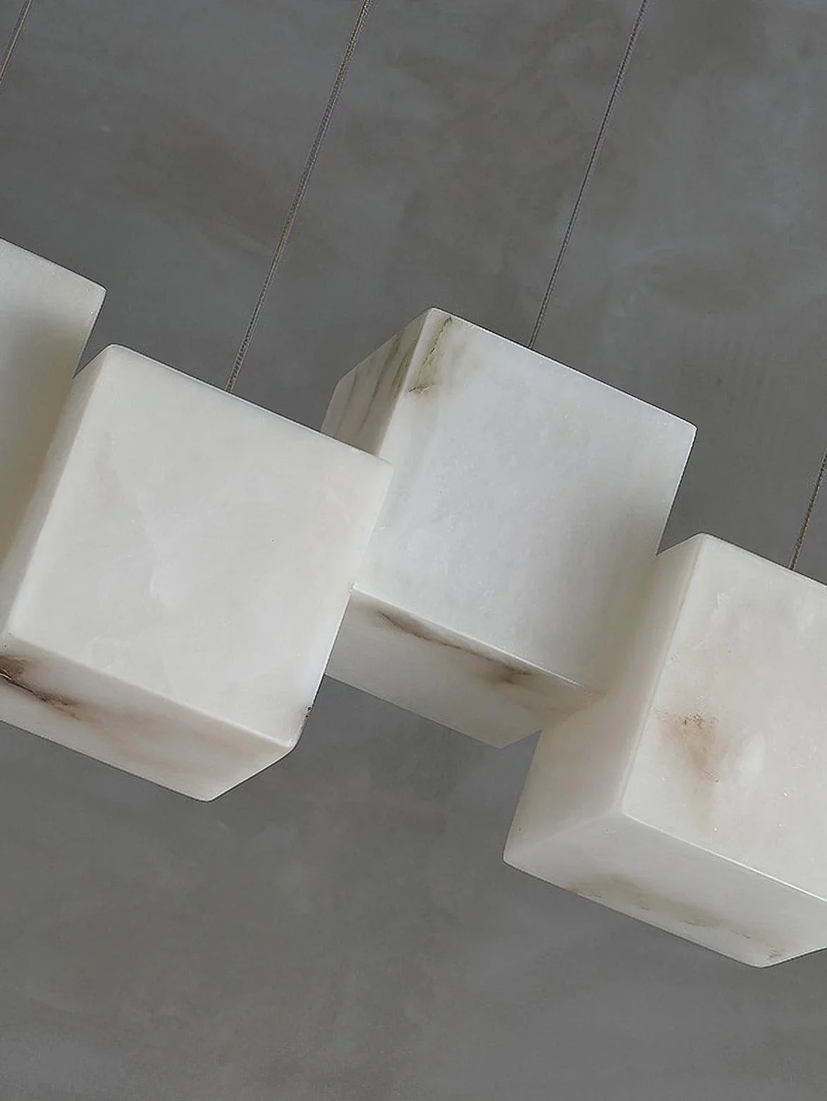 Alabaster Box Chandelier – Alabaster detail 33