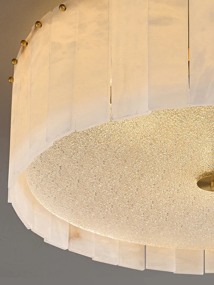 All Copper Alabaster Ceiling Lamp – Alabaster detail 14