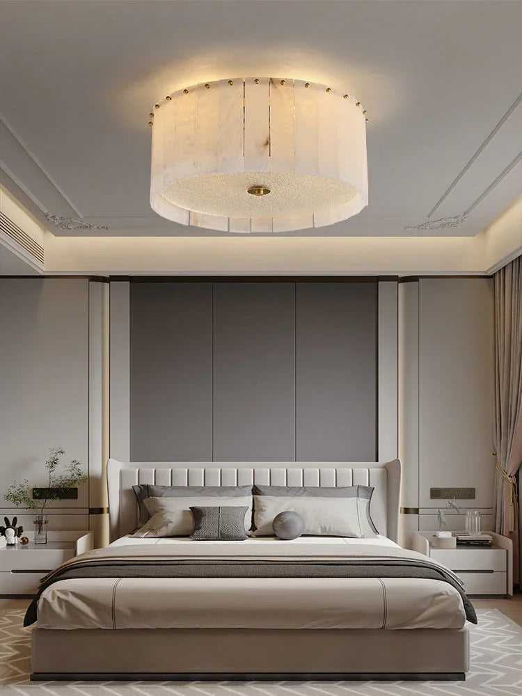 All Copper Alabaster Ceiling Lamp – Alabaster detail 11