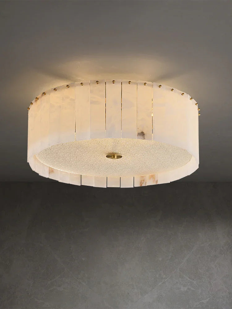 All Copper Alabaster Ceiling Lamp – Alabaster detail 12