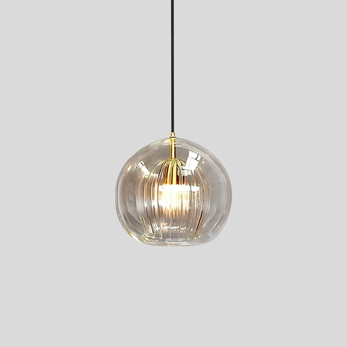 Nordic Glass Globe Pendant Light for Modern Interiors – Glass detail 16