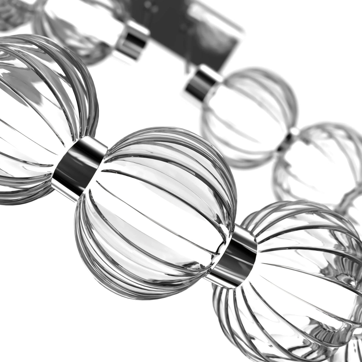 Amulet Glass Chandelier A – Glass detail 11
