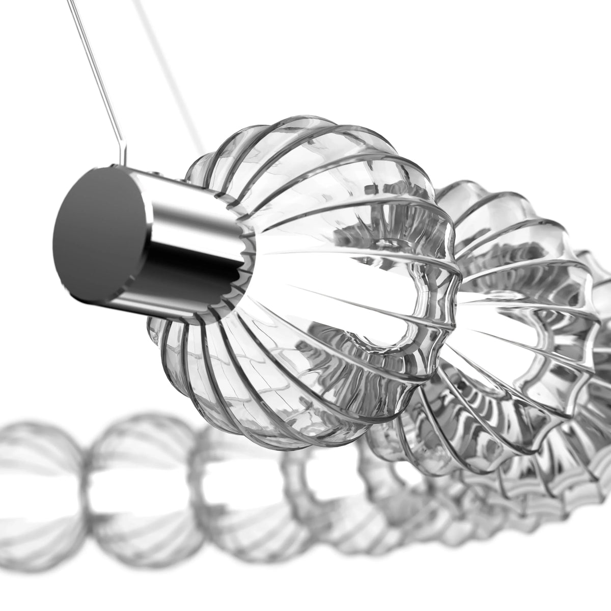 Amulet Glass Chandelier A – Glass detail 13
