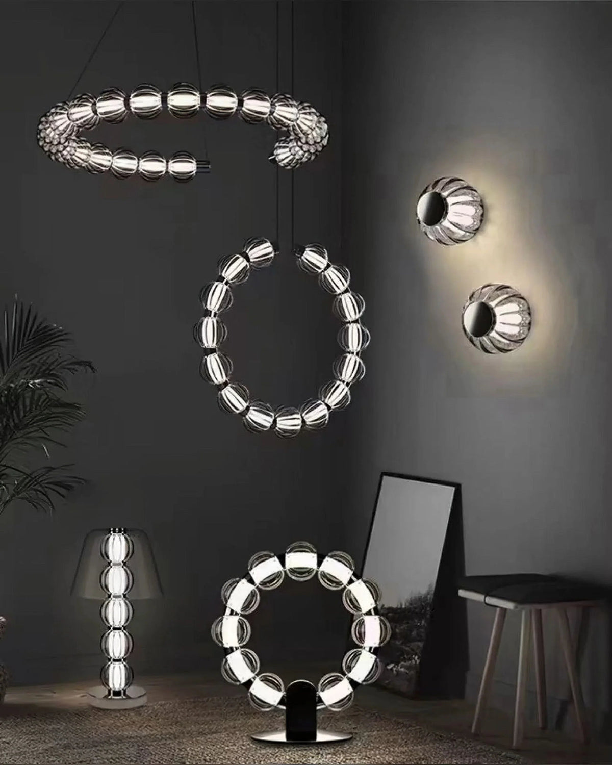 Amulet Glass Chandelier B – Glass detail 6