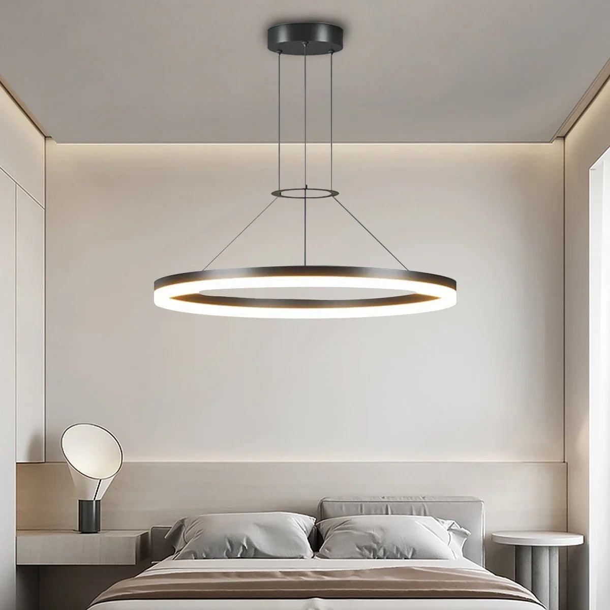 Circular Led Pendant Light for Living Room Kitchen – detail 9