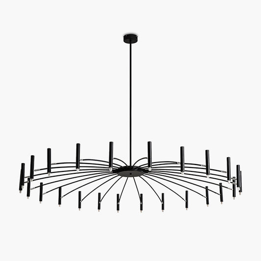 Modern Adjustable Candelabra Chandelier for Living Room