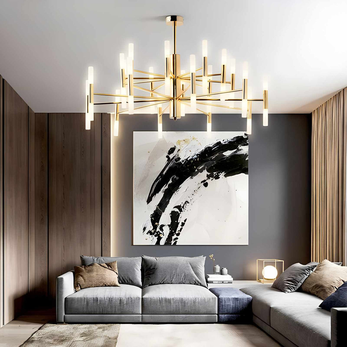 Adjustable Round Tube Chandelier – detail 37