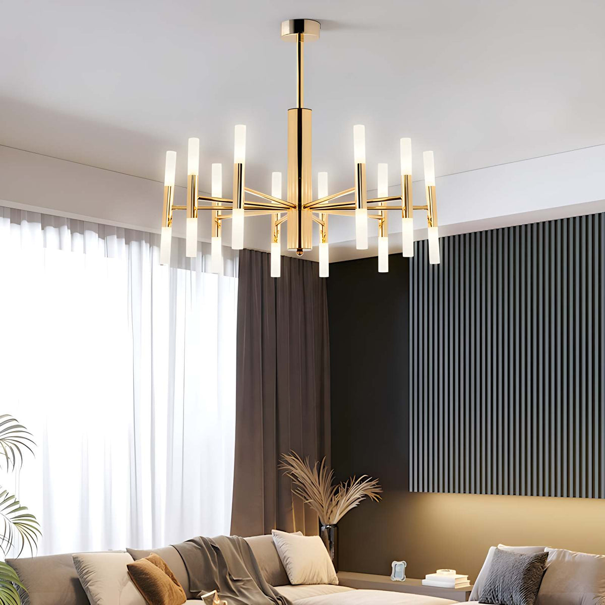 Adjustable Round Tube Chandelier – detail 21
