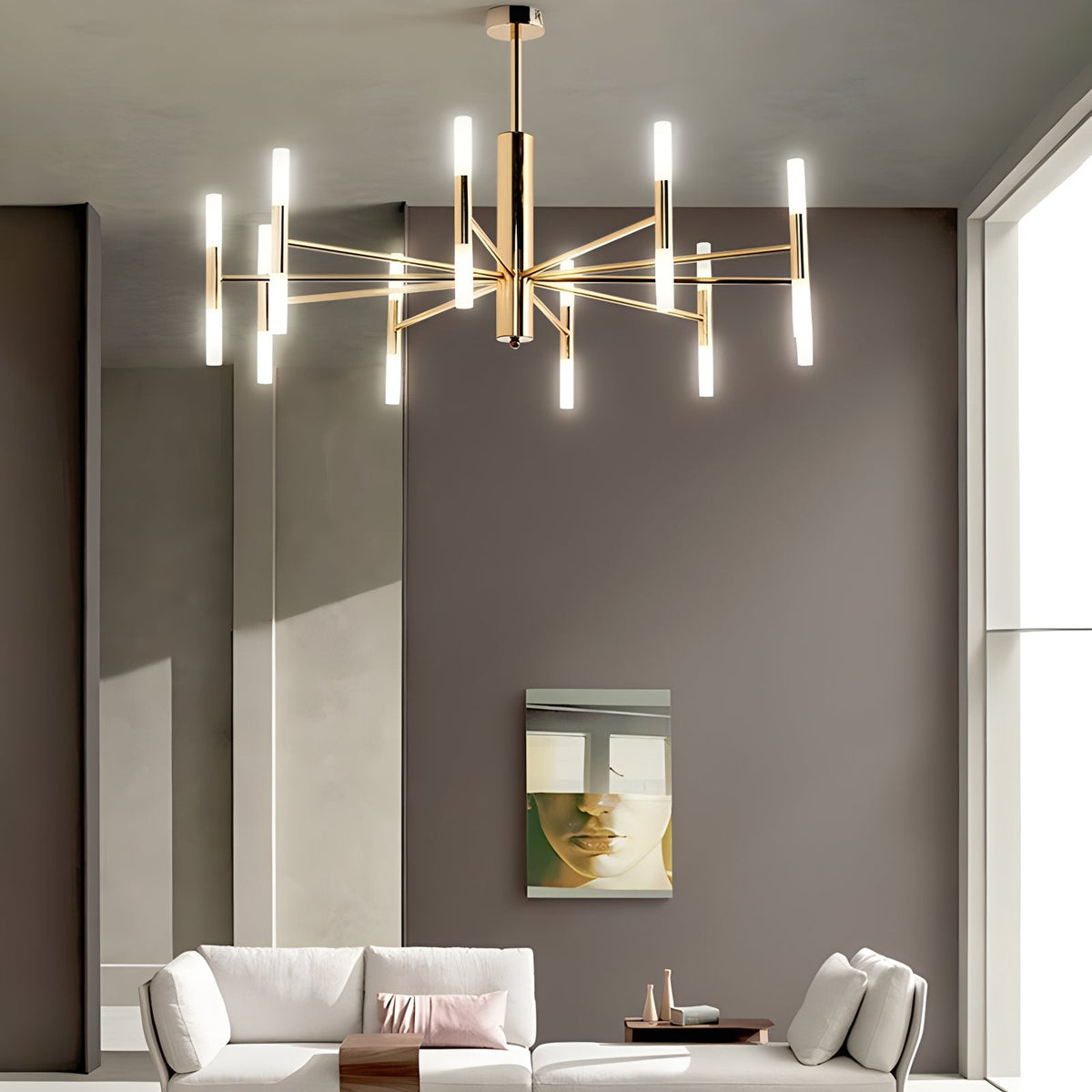 Adjustable Round Tube Chandelier – detail 29