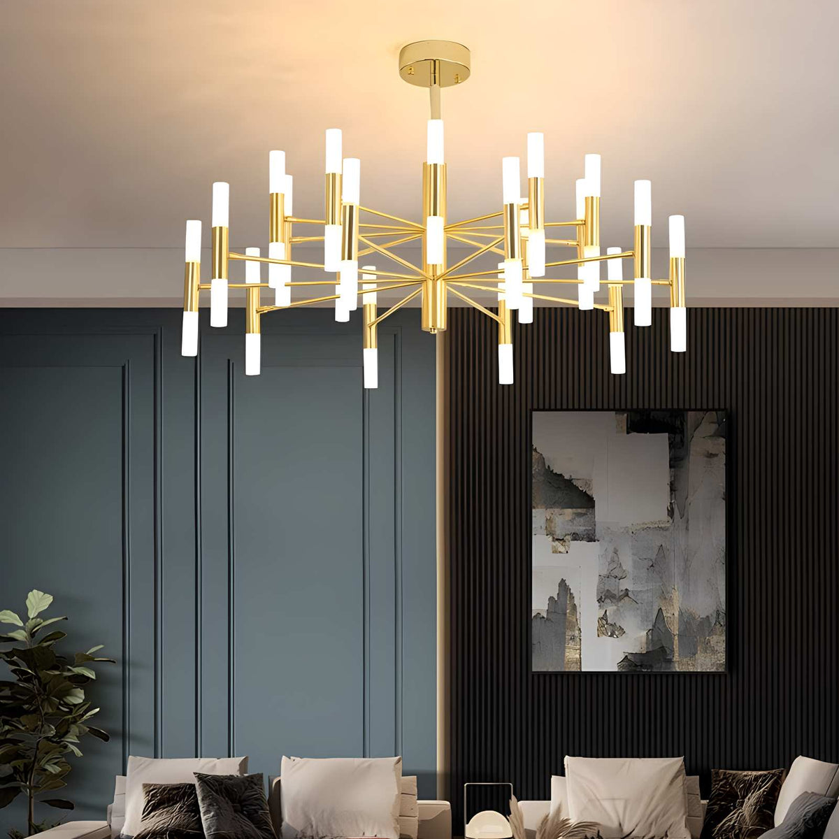 Adjustable Round Tube Chandelier – detail 36