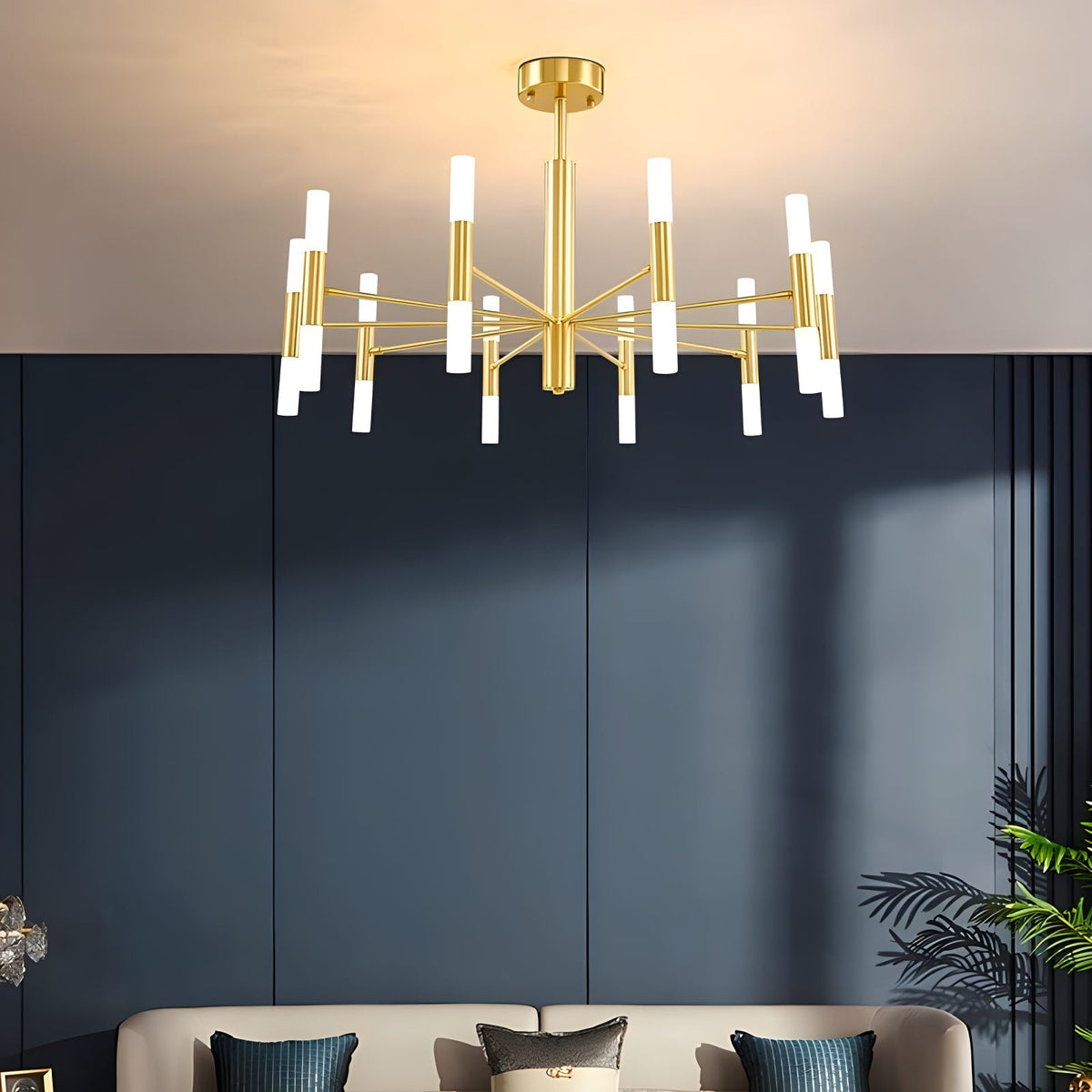 Adjustable Round Tube Chandelier – detail 28