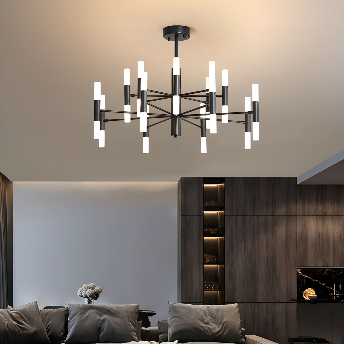 Adjustable Round Tube Chandelier – detail 16