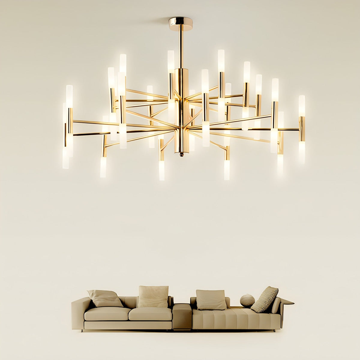 Adjustable Round Tube Chandelier – detail 35