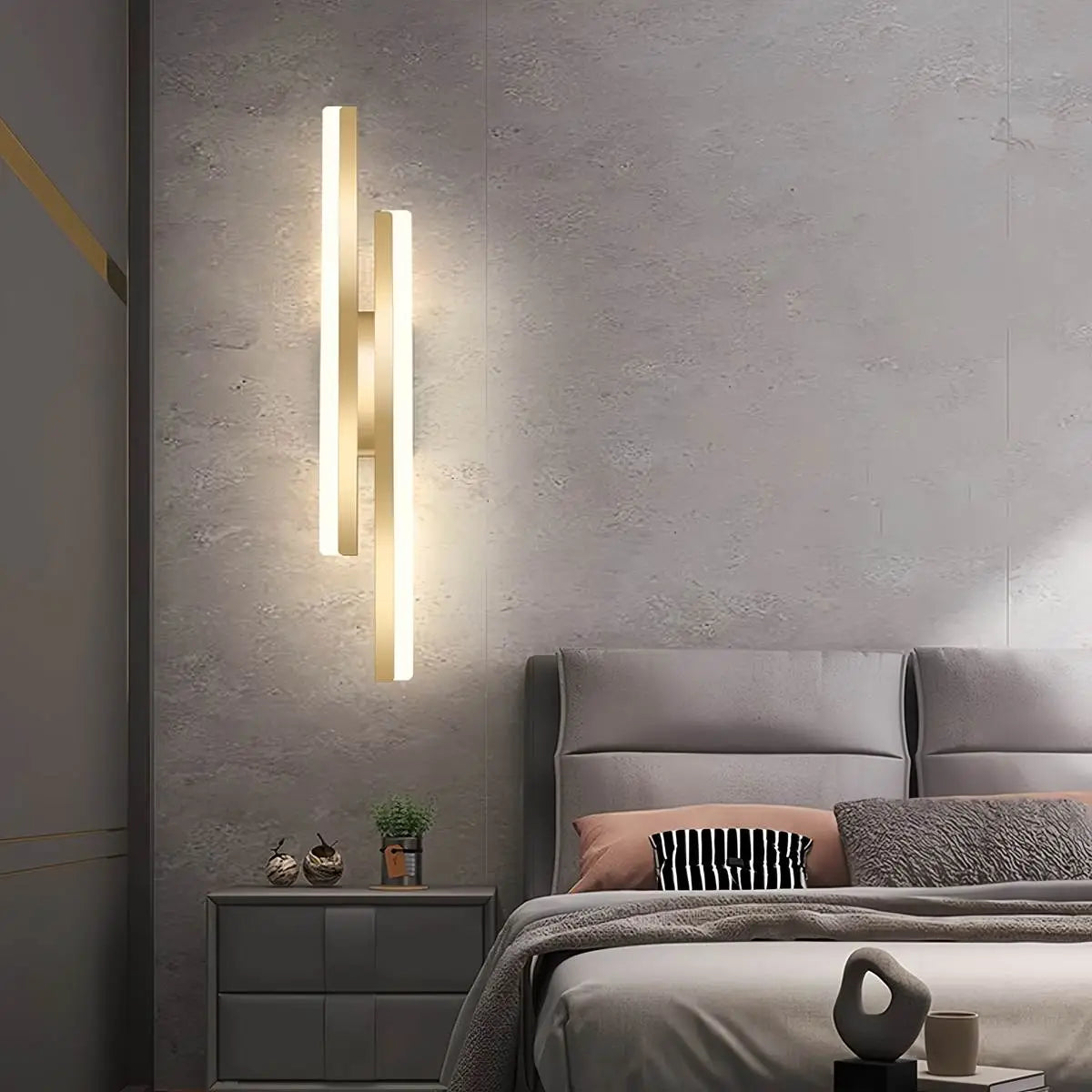 Alana Minimalist H-Shaped Wall Lamp – detail 19