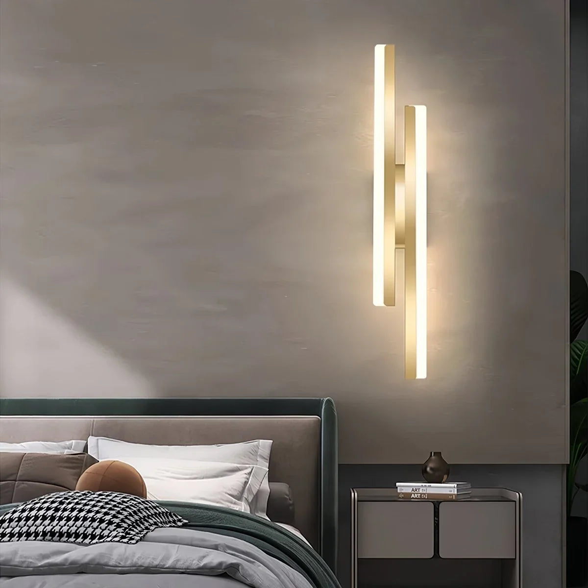 Alana Minimalist H-Shaped Wall Lamp – detail 18