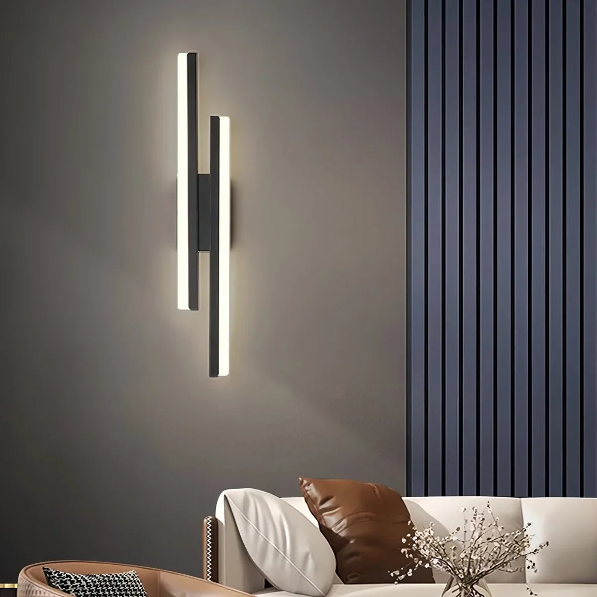 Alana Minimalist H-Shaped Wall Lamp – detail 9
