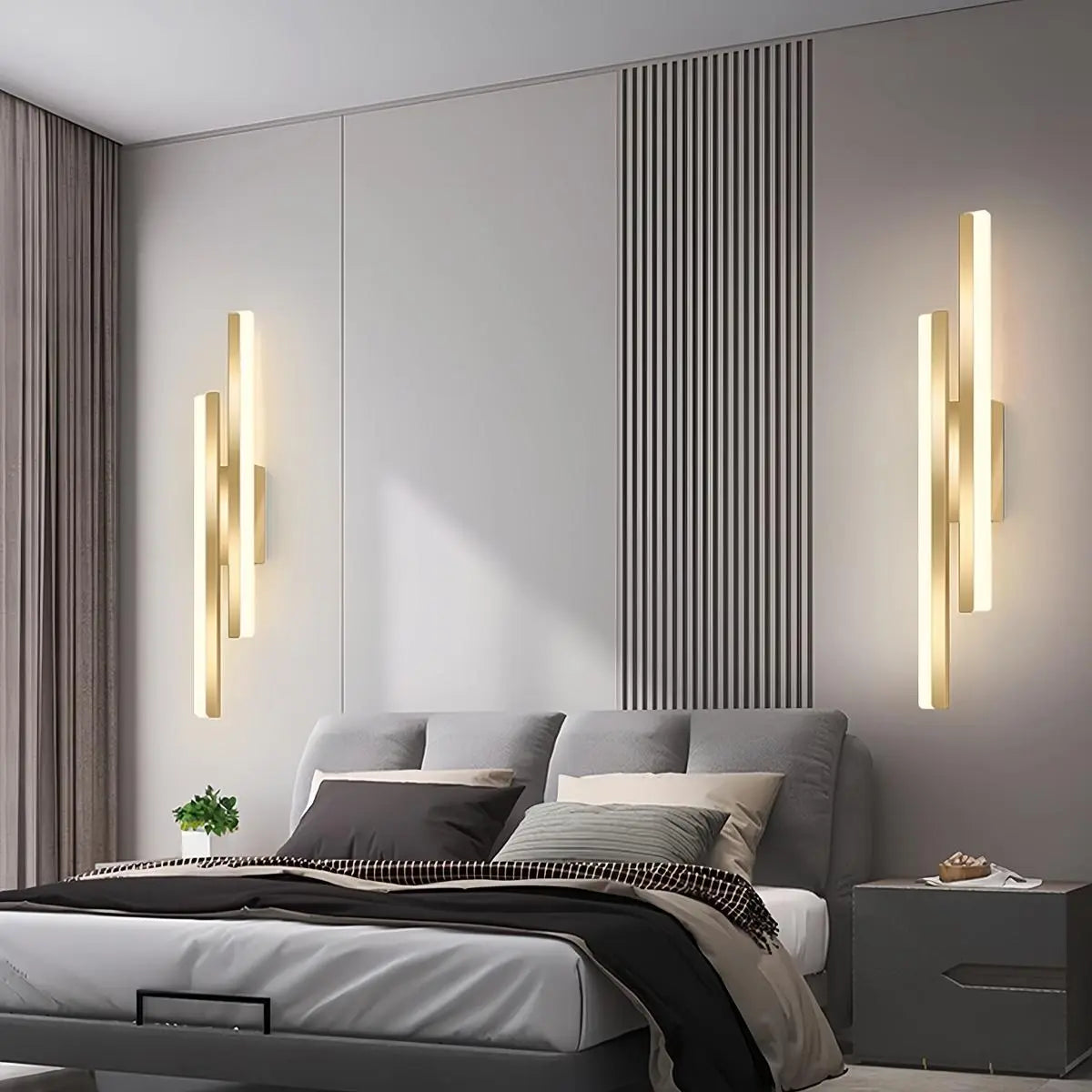 Alana Minimalist H-Shaped Wall Lamp – detail 26