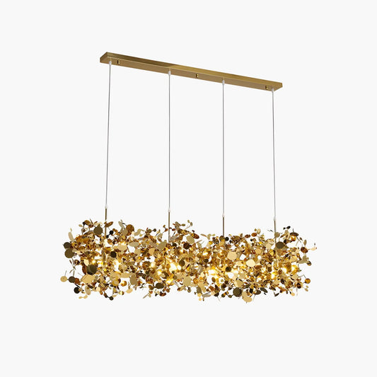 Argent/Gold Cloud Multi Pendant Chandelier
