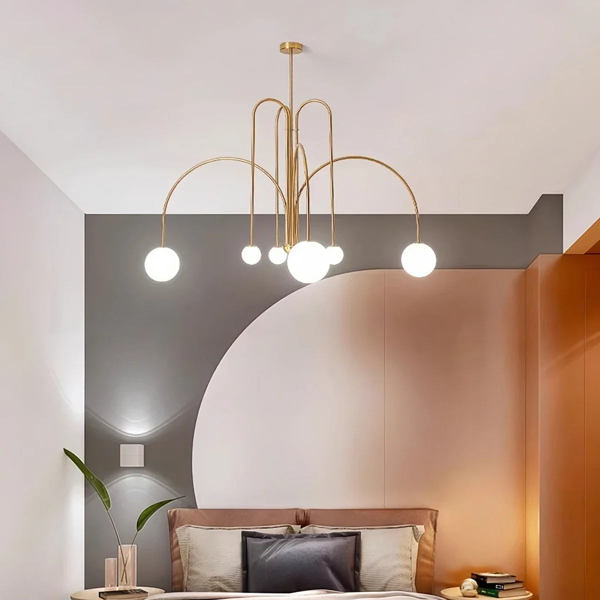 Avi Double Layer Glass Chandelier – Glass detail 22