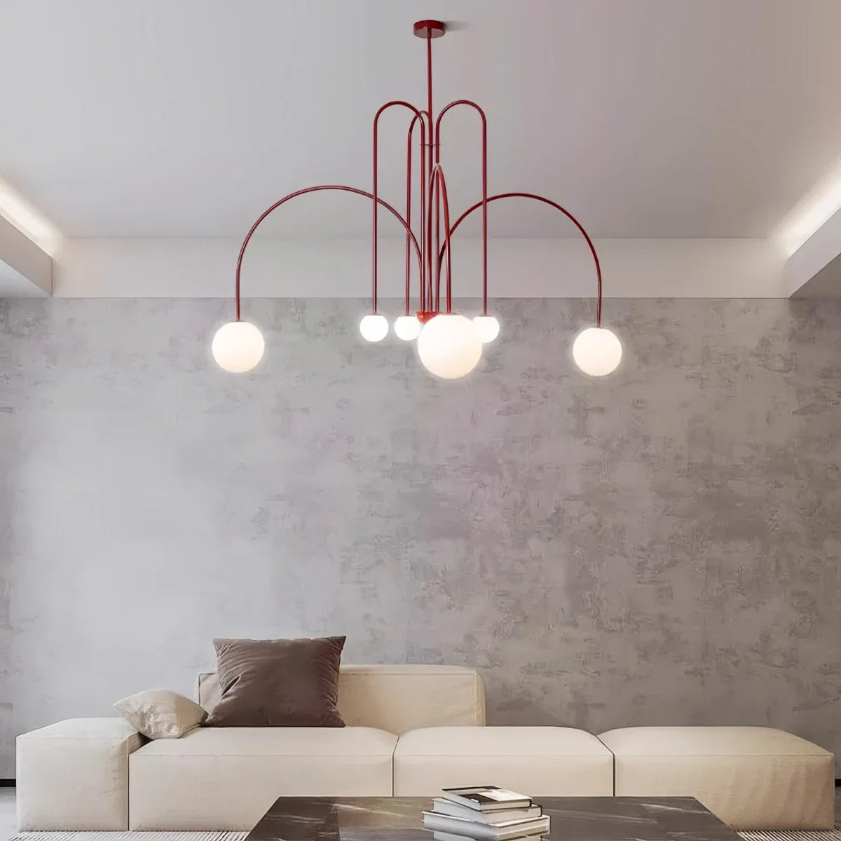Avi Double Layer Glass Chandelier – Glass detail 41