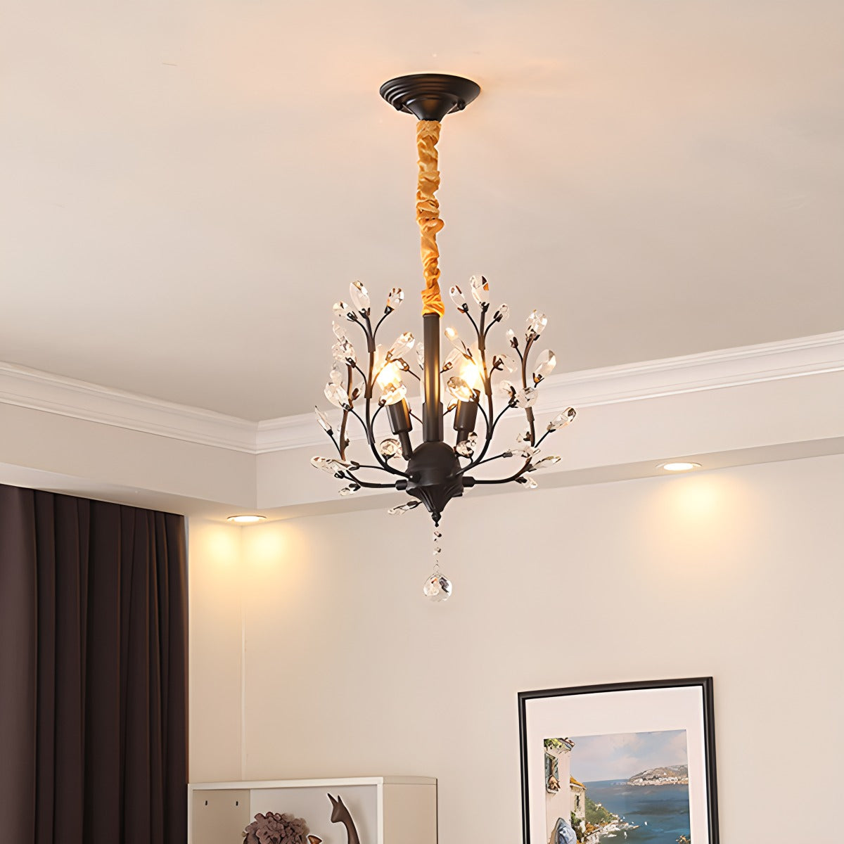 Branch Crystal Chandelier for Living Room – Crystal detail 2