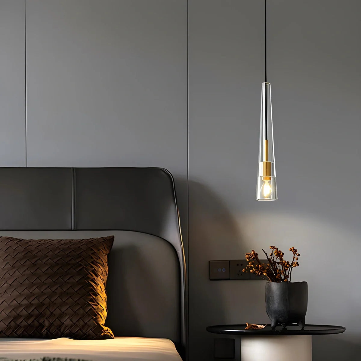 Copper Crystal Pendant Light Multiple Styles Available – Crystal detail 19