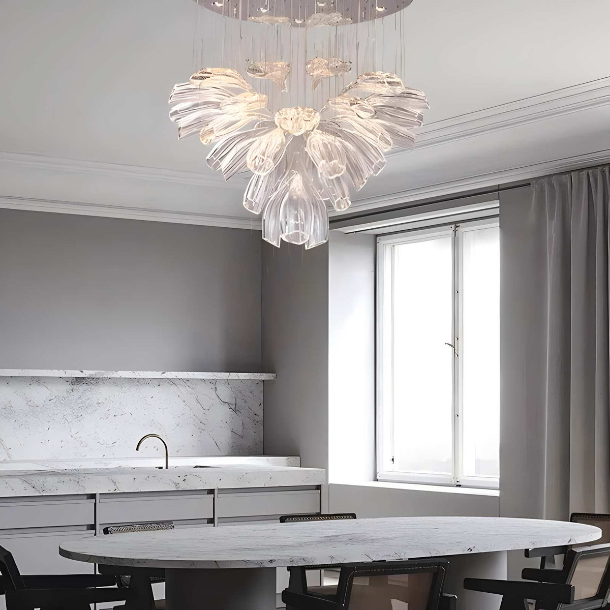 Italian Creative Bud Ceiling Chandelier – detail 10