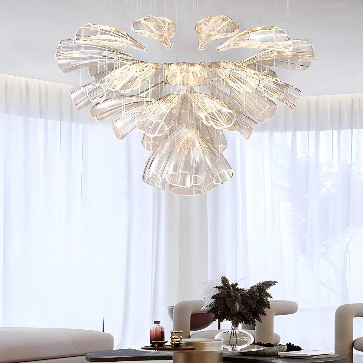 Italian Creative Bud Ceiling Chandelier – detail 4