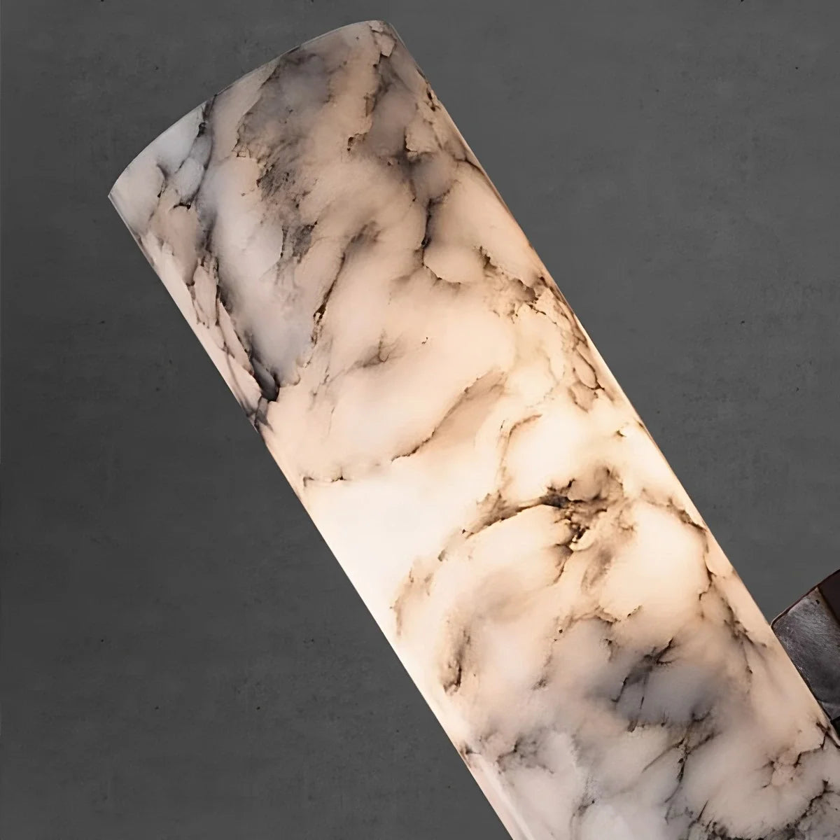 Creative Columnar Spanish Alabaster Decorative Wall Light – Alabaster detail 10