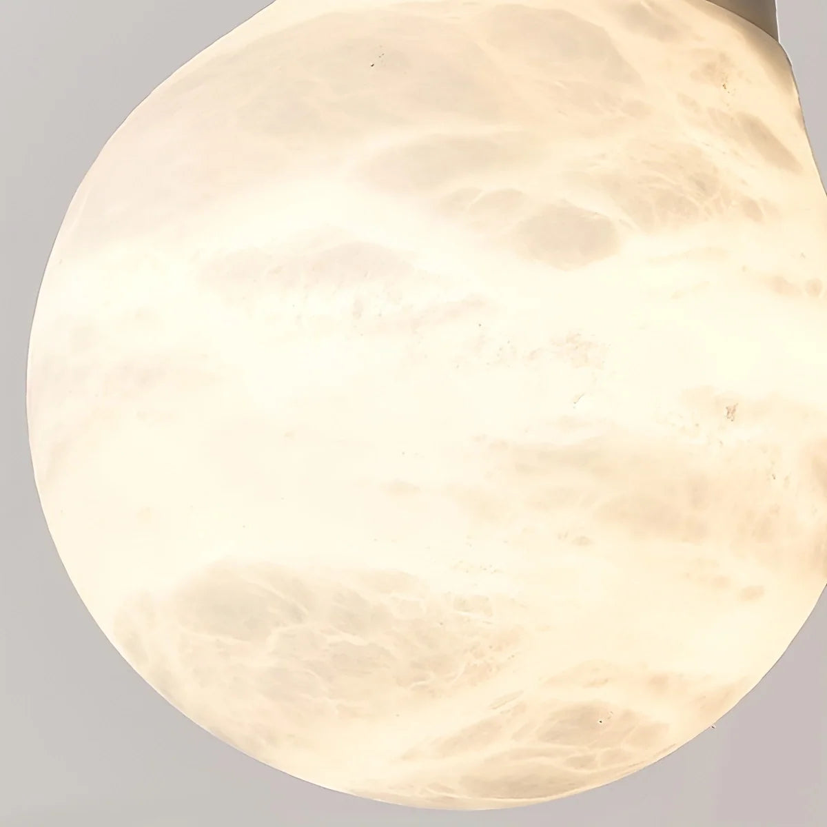 Creative Waterdrop Spanish Alabaster Pendant Light – Alabaster detail 12