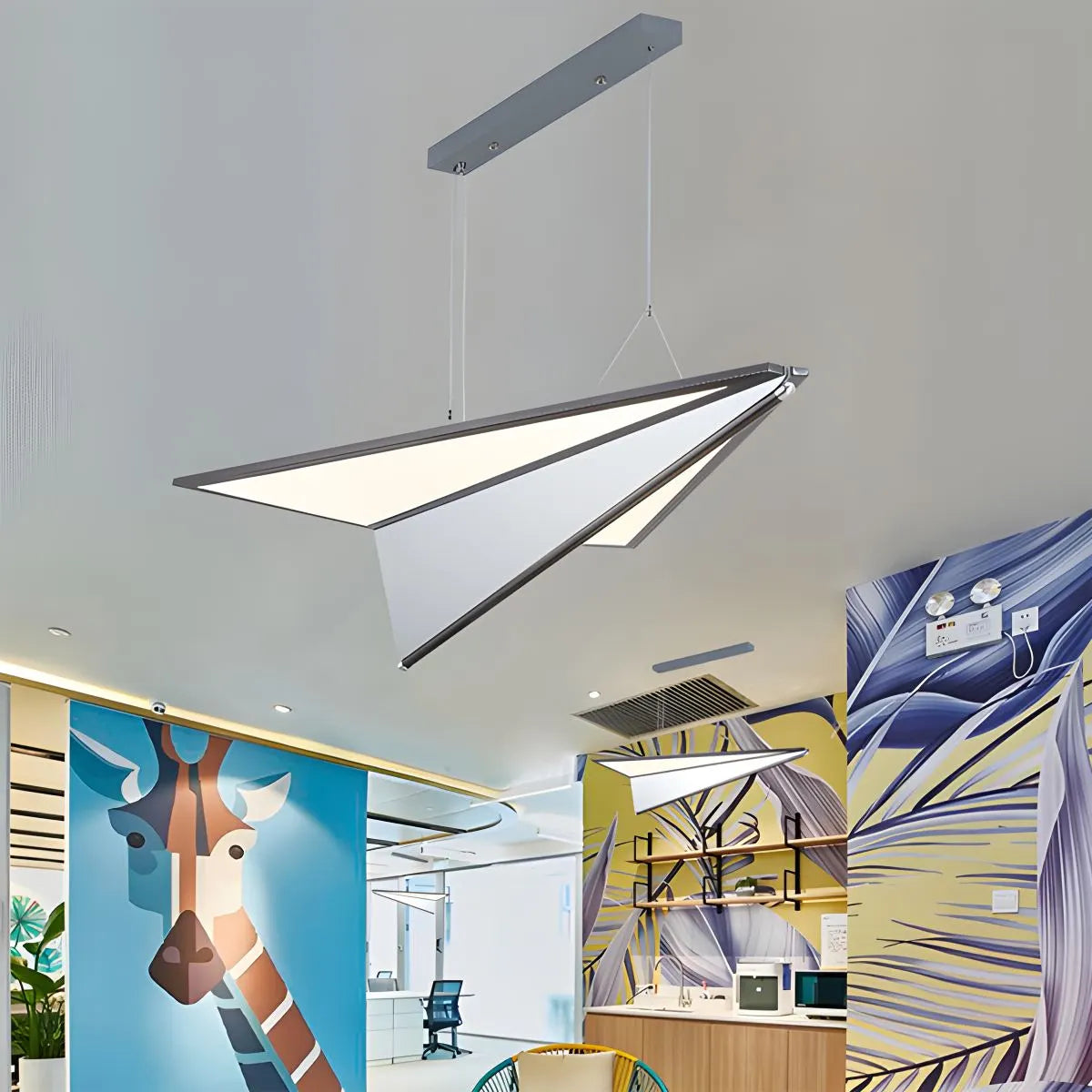 Creative Airplane Pendant Light for Kids' Rooms – detail 17