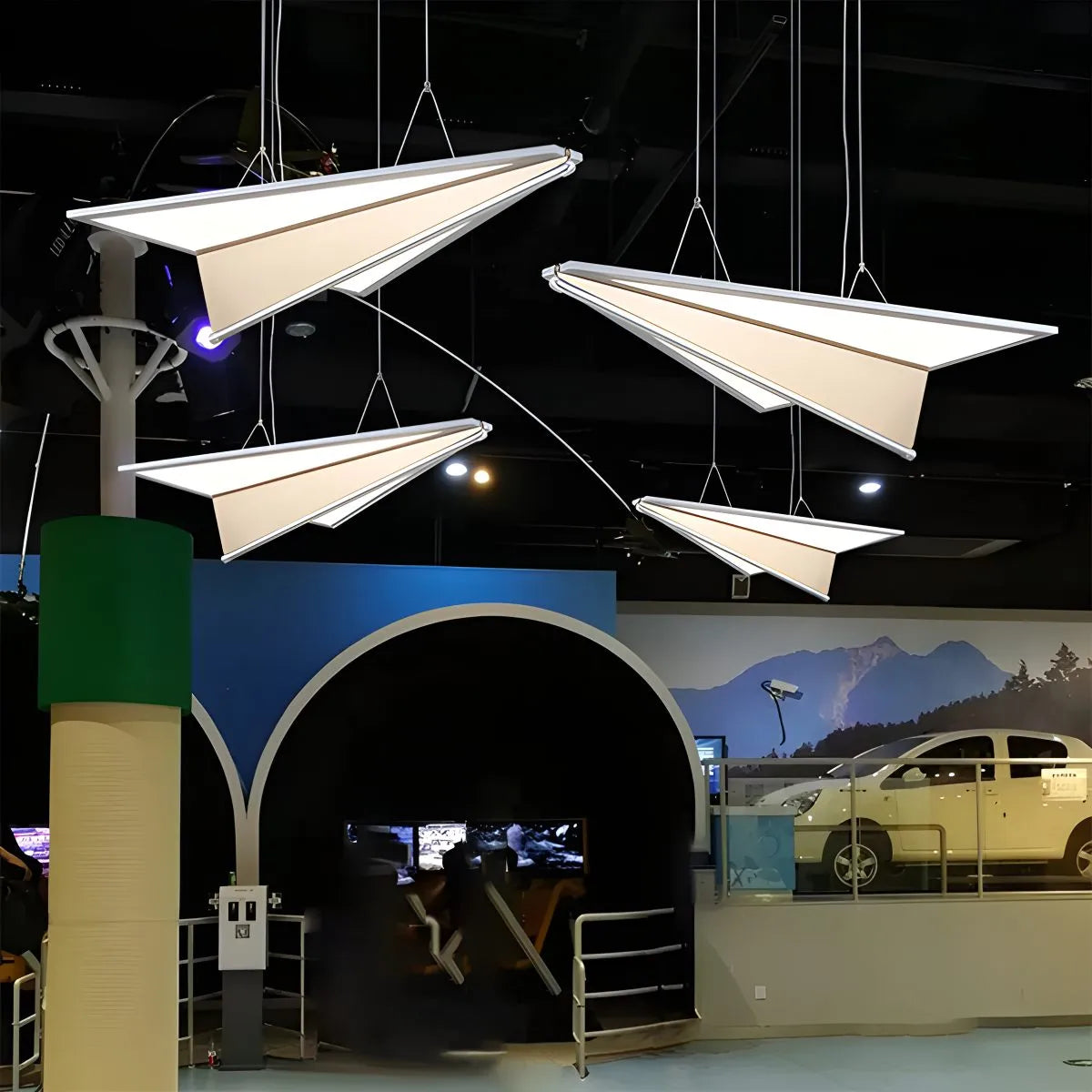 Creative Airplane Pendant Light for Kids' Rooms – detail 19