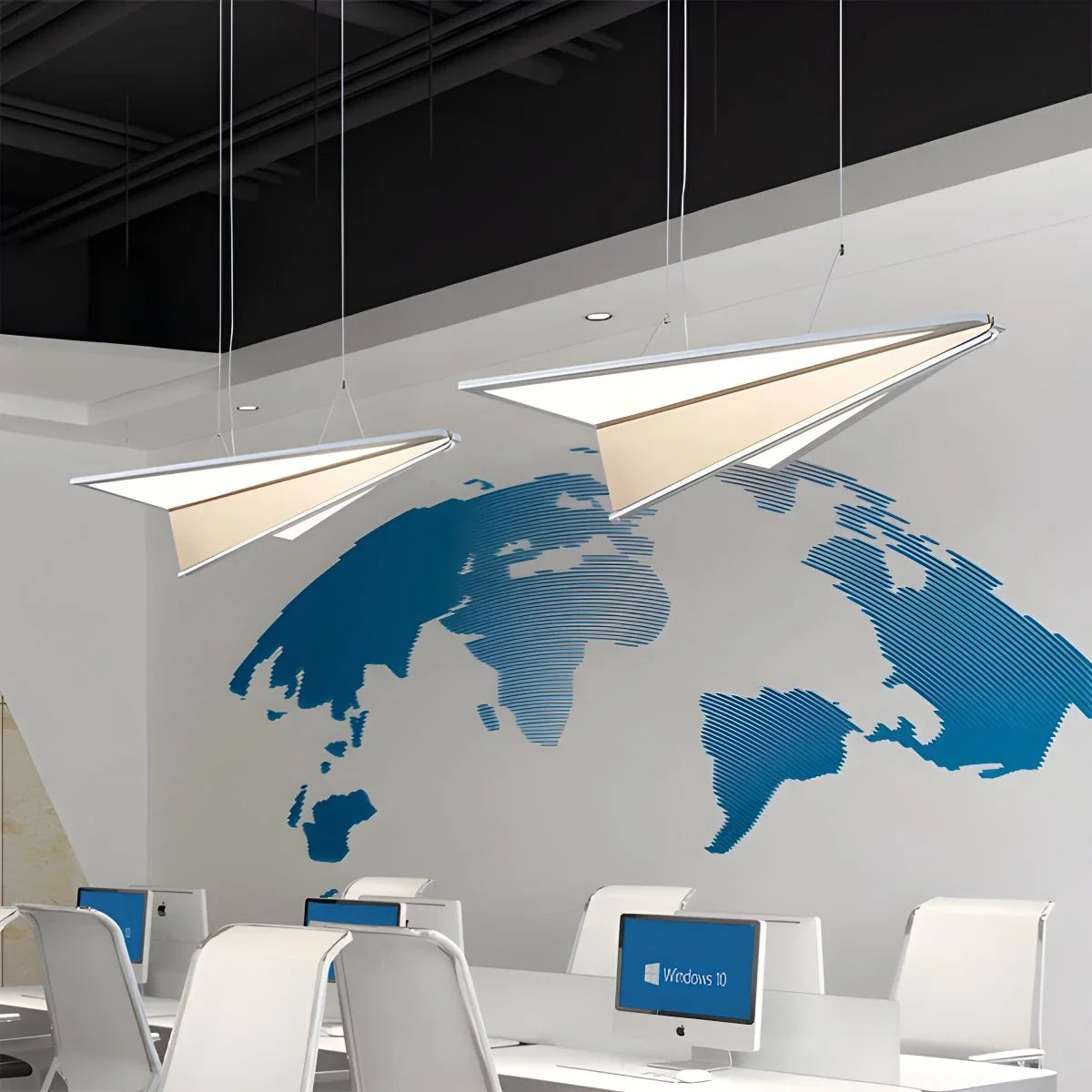 Creative Airplane Pendant Light for Kids' Rooms – detail 10