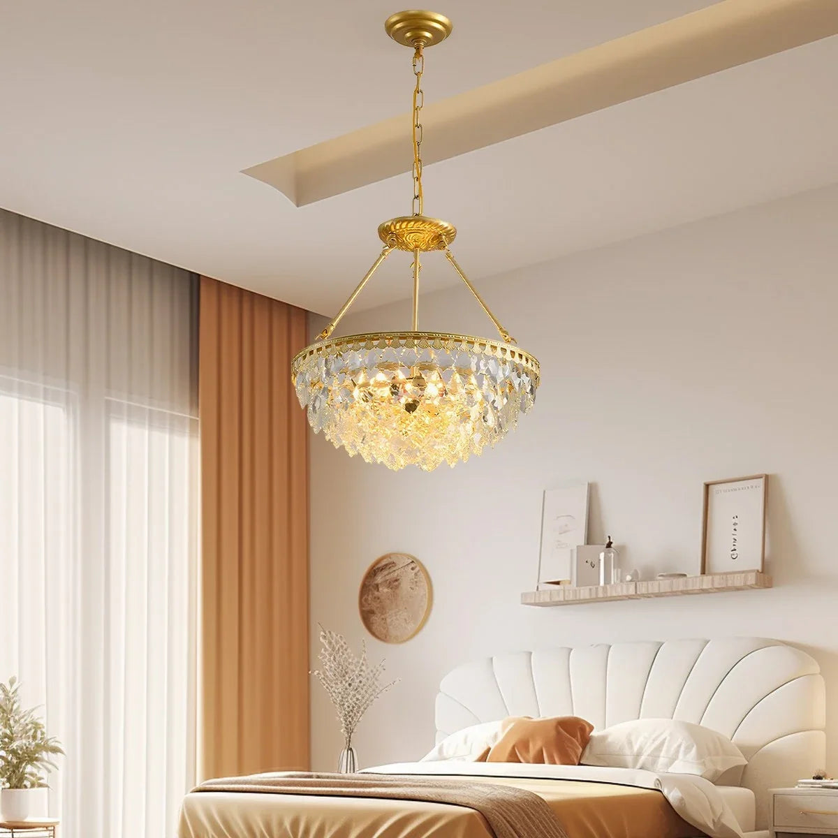 Crown Crystal Led Chandelier – Crystal detail 14