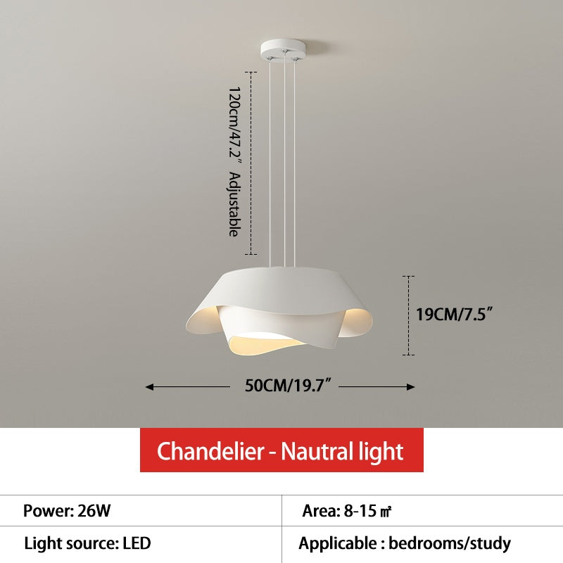 Flower Shaped Acrylic Pendant Light for Dining Room – Acrylic detail 6