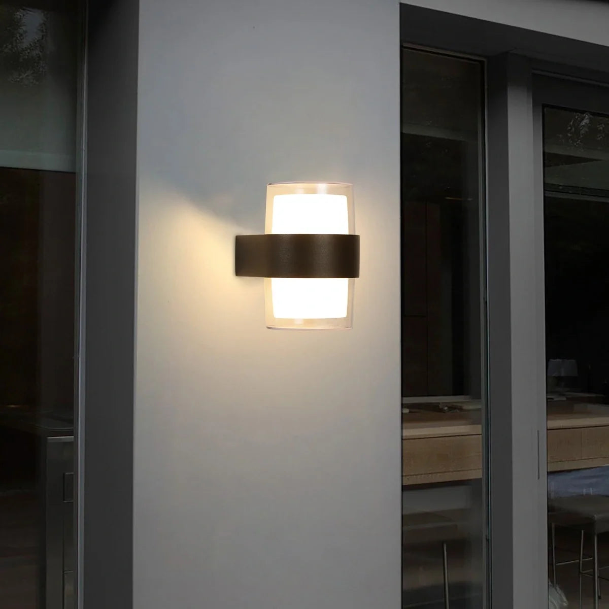 Lightning and Rainproof Columnar Outdoor Wall Light – detail 7