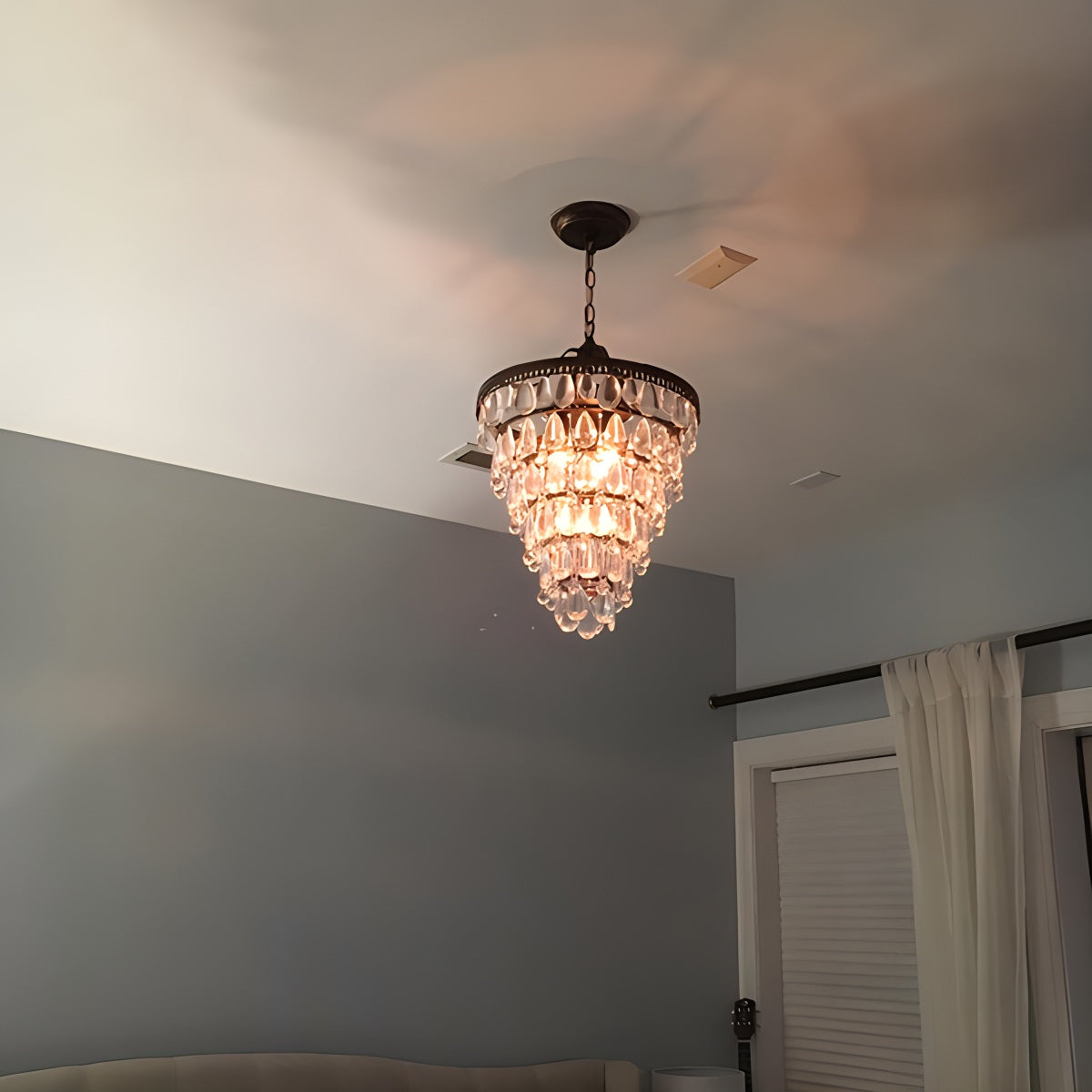 Droplet Crystal Chandelier for Dining Room – Crystal detail 6