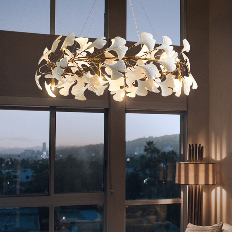 Ginkgo Chandelier-C Hanging Light Fixtures – detail 4