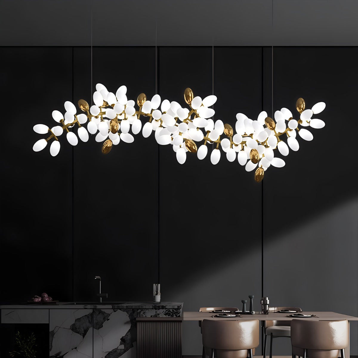 Nordic Grape Shape Chandelier – detail 11