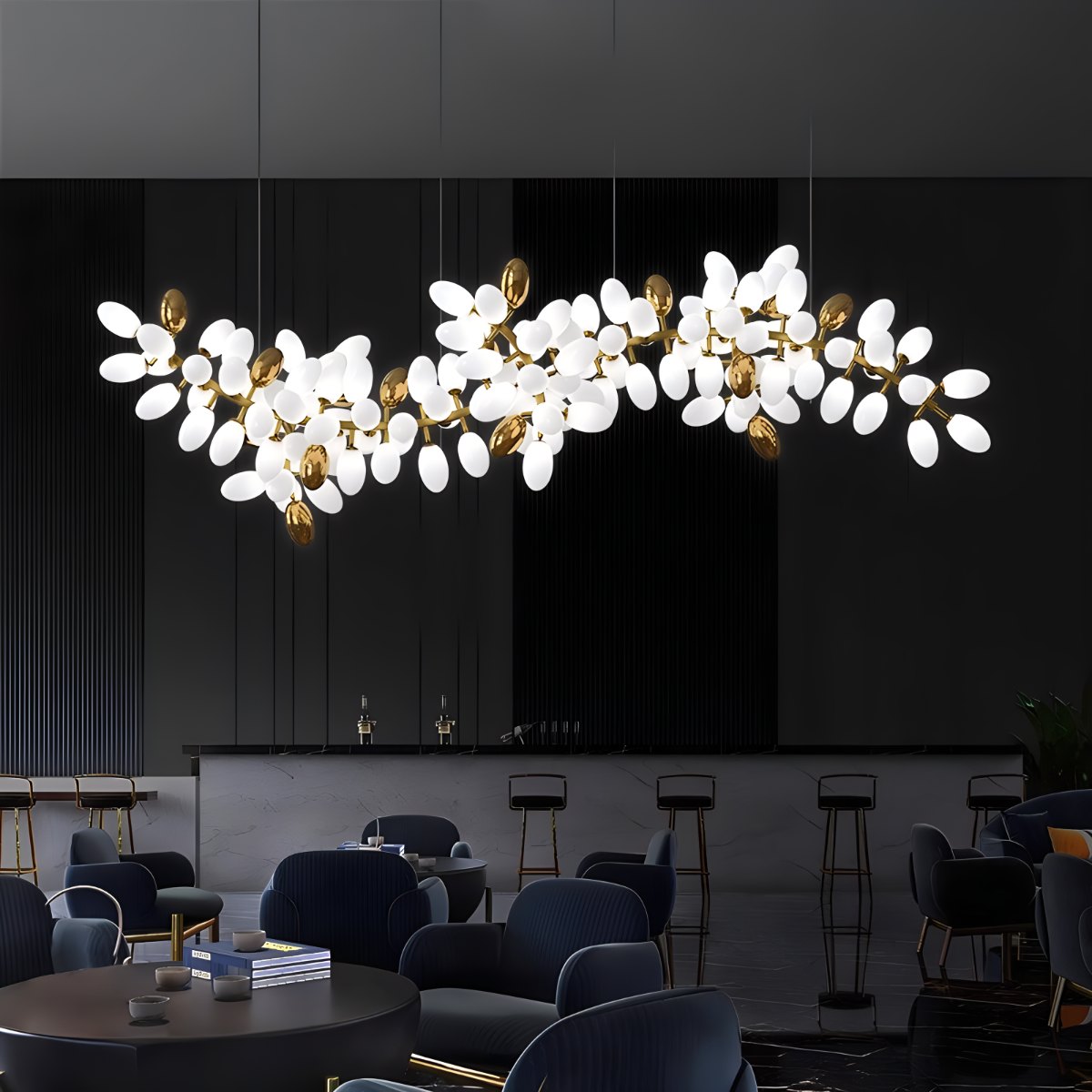 Nordic Grape Shape Chandelier – detail 9